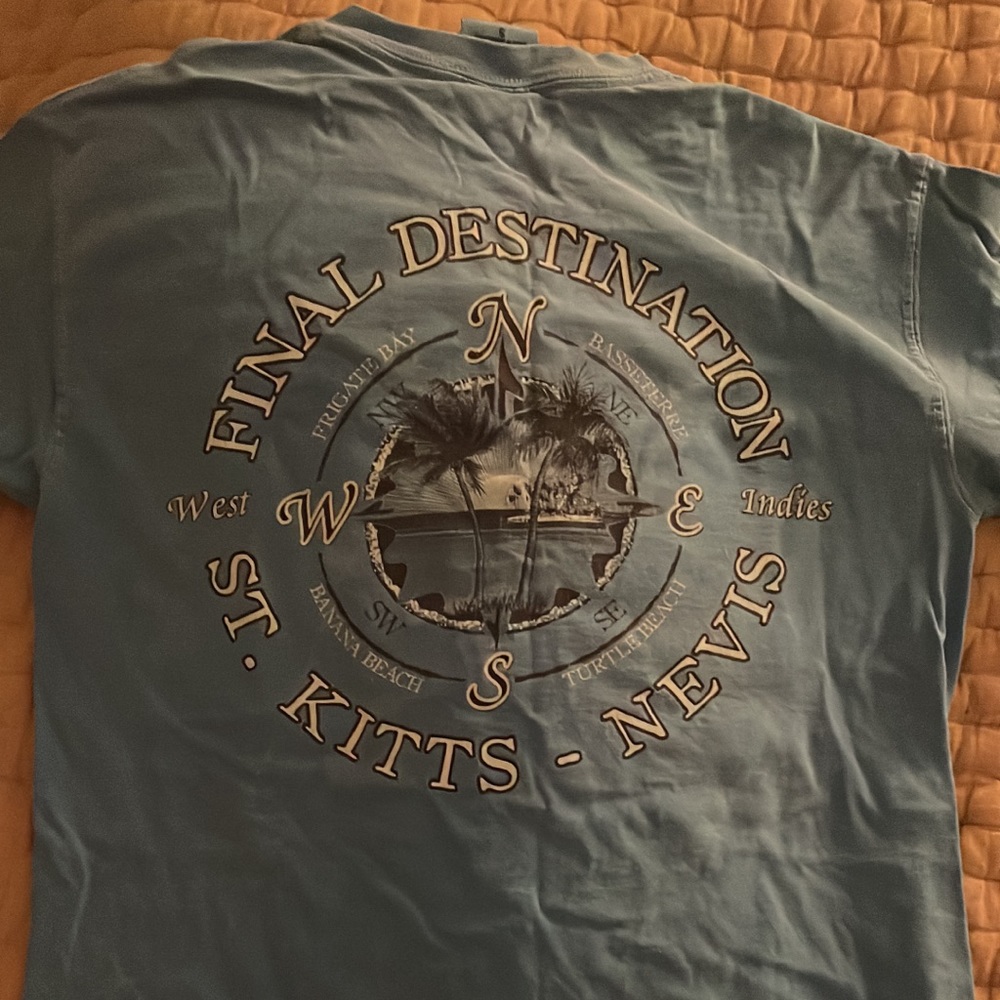 COMFORT COLORS COMFY T-SHIRT FROM ST. KITTS ☀️🌊👙🏝🏖⛱